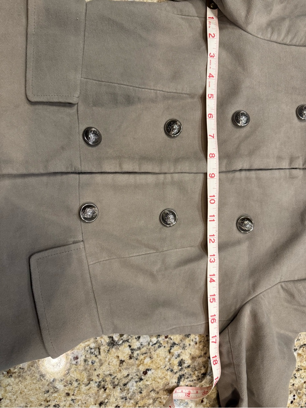 Zara Basic Collection Gray Blazer - Picture 6 of 6